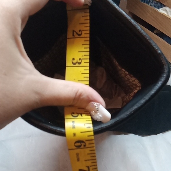 Tory burch selma black suede boots size 8.5 - Picture 4 of 14